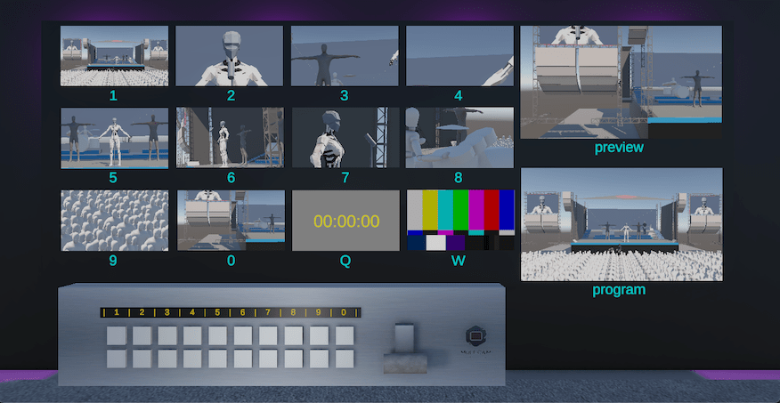 Simulator interface - multiview